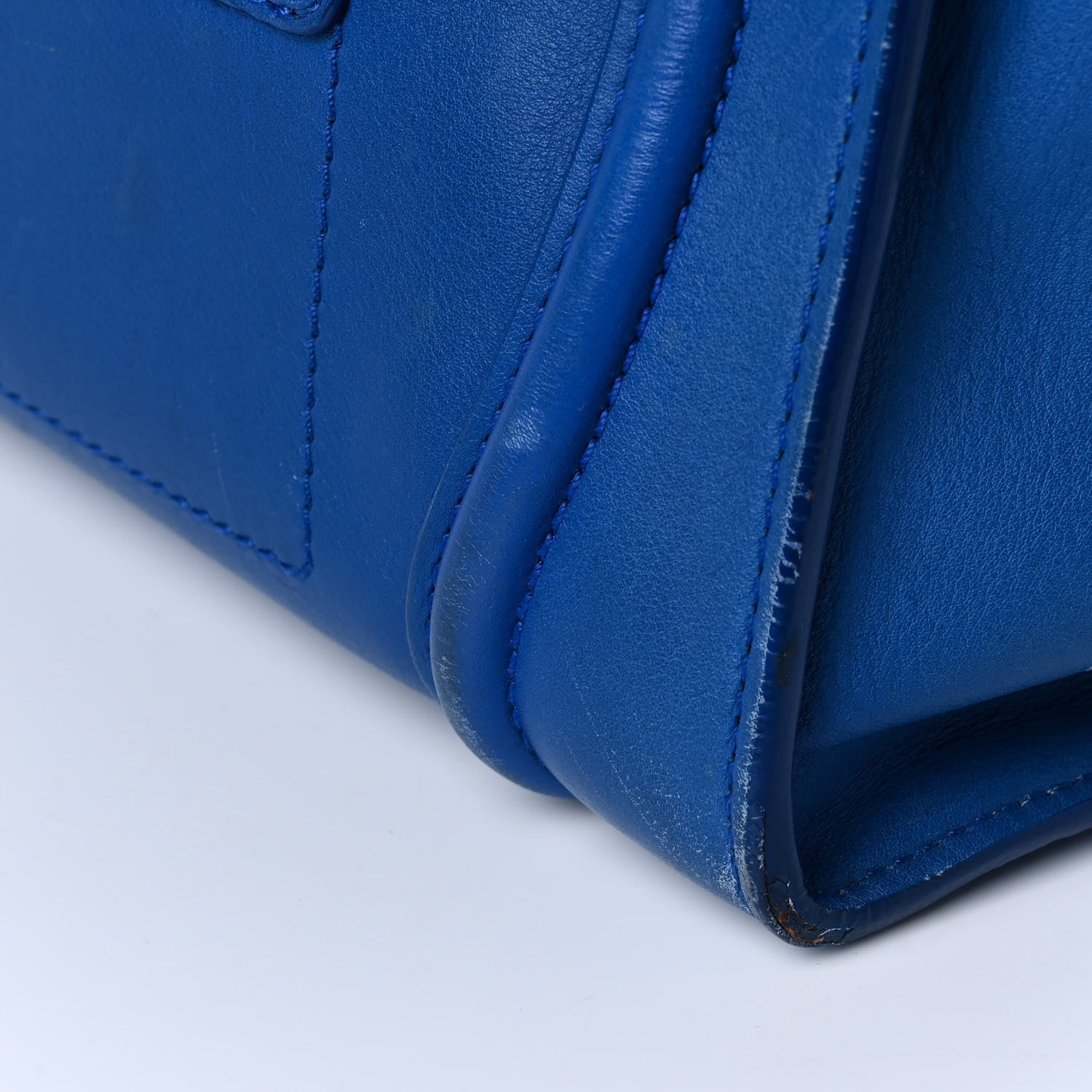 Celine Smooth Calfskin Mini Luggage Royal Blue 15 of 18
