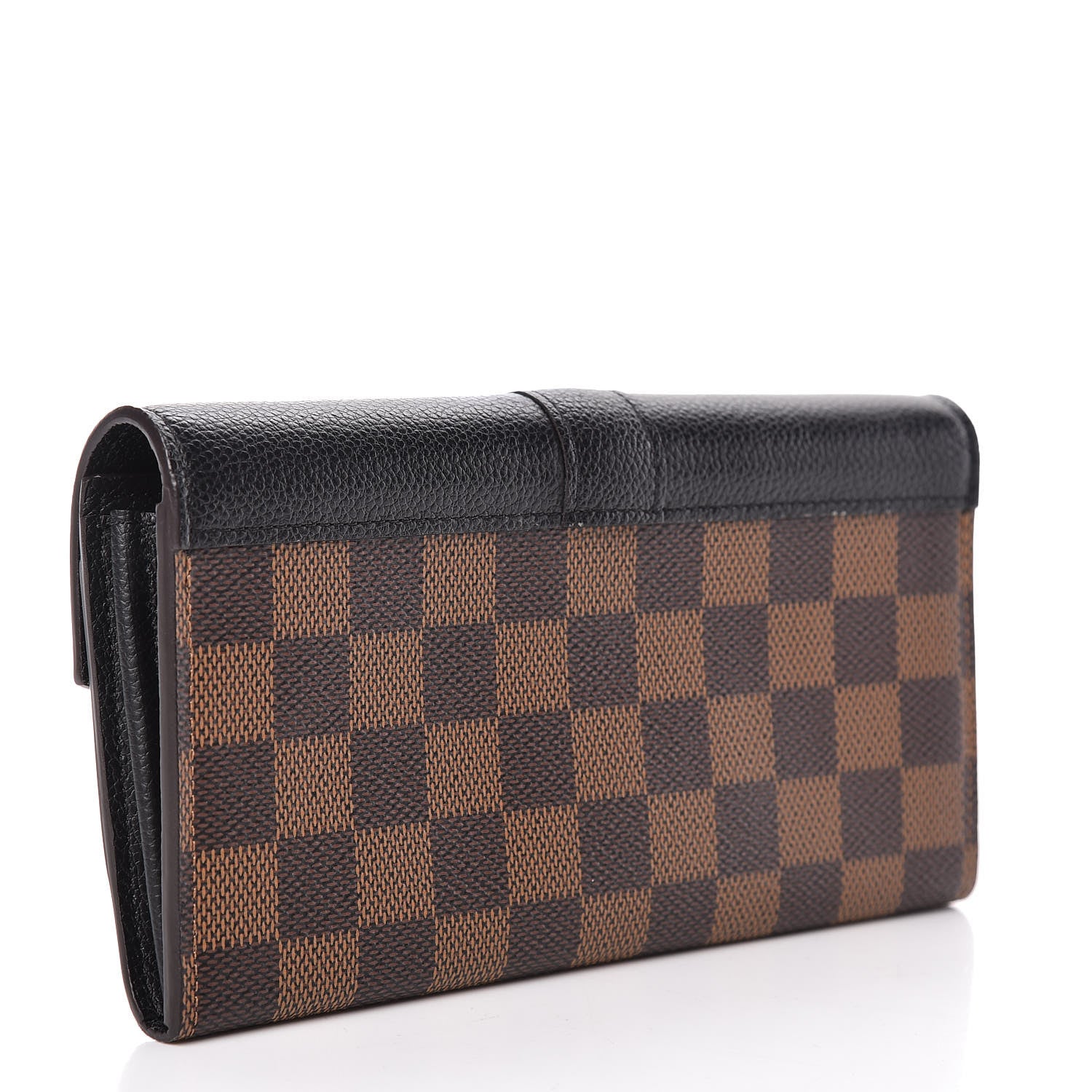 Louis Vuitton Damier Ebene Clapton Wallet Black 3 of 7