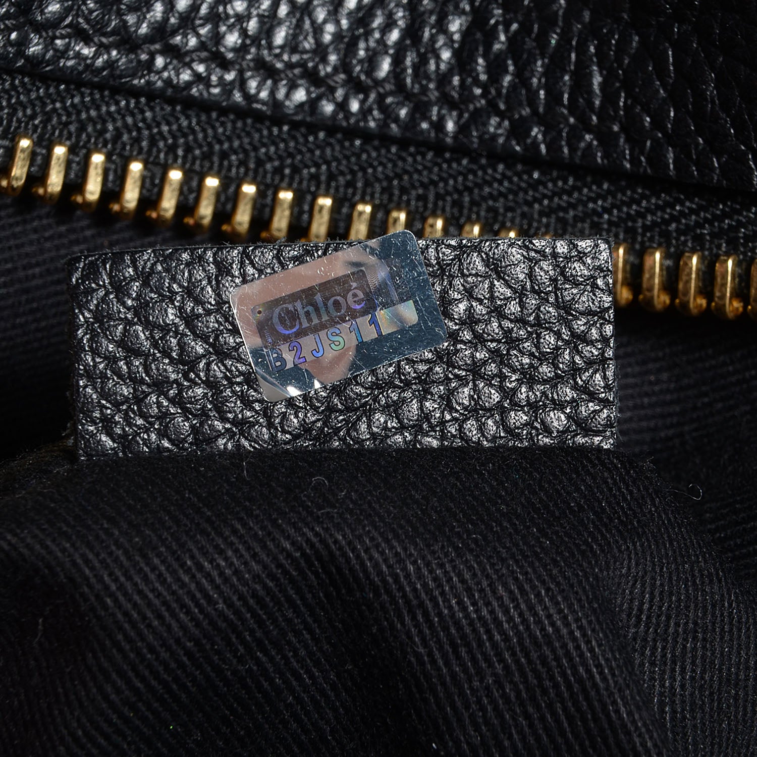 Chloe Calfskin Medium Paraty Black 7 of 9