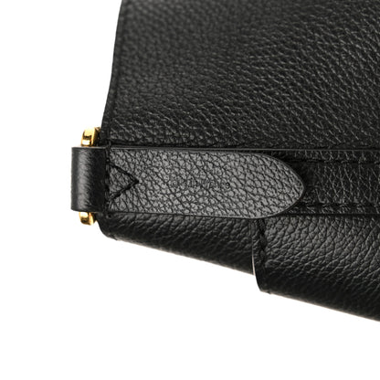 Louis Vuitton Calfskin Lock and Walk Bucket Black 7 of 12