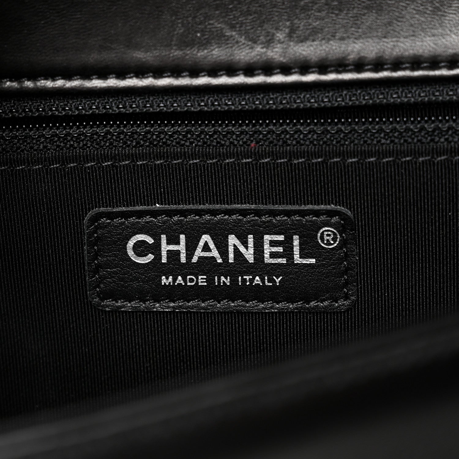Chanel Lambskin Quilted New Medium Boy Flap Black 6 of 11
