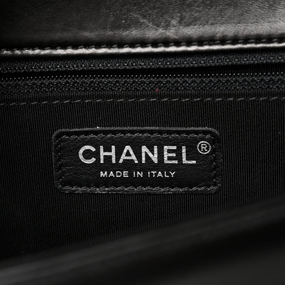 Chanel Lambskin Quilted New Medium Boy Flap Black 6 of 11