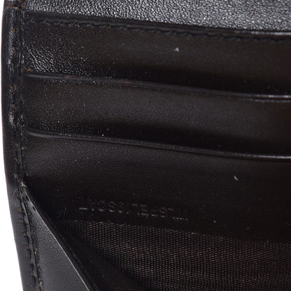 Burberry Haymarket Check Continental Flap Wallet Chocolate 9 of 14