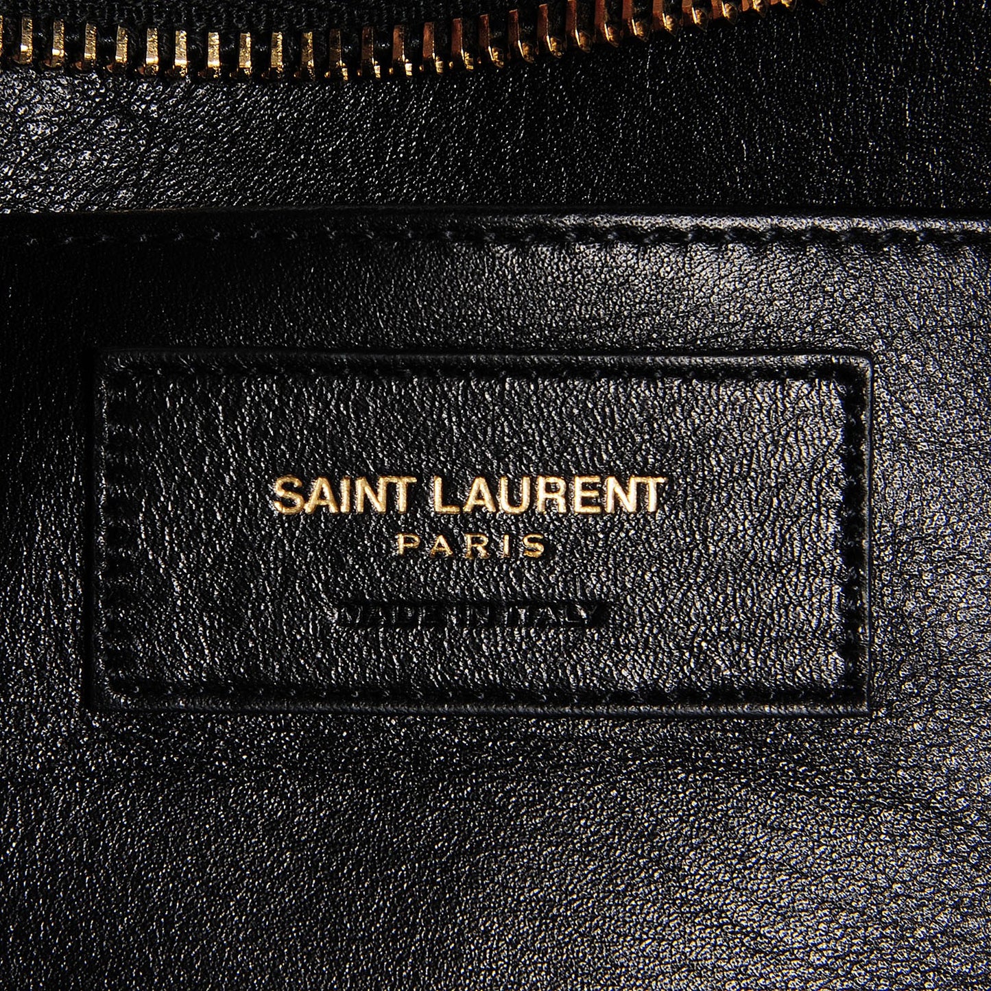Calfskin Small Monogram Cabas Black