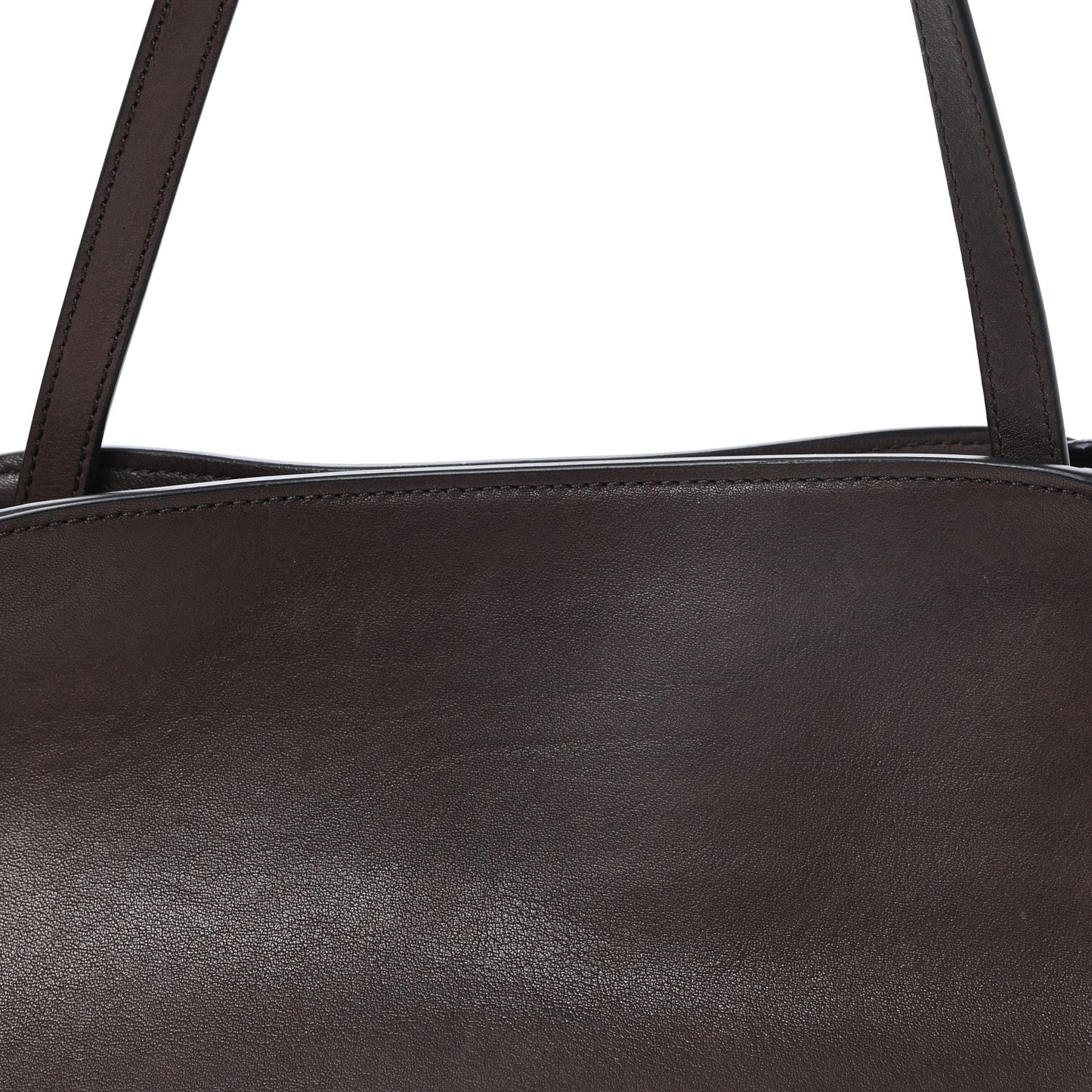 Smooth Calfskin Peggy Bag Chestnut