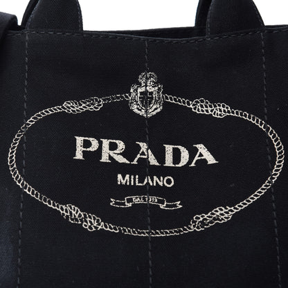 Prada Canapa Logo Tote Black 12 of 12