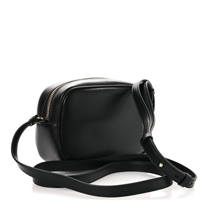 Salvatore Ferragamo Smooth Calfskin Vara Bow Camera Bag Black 3 of 11