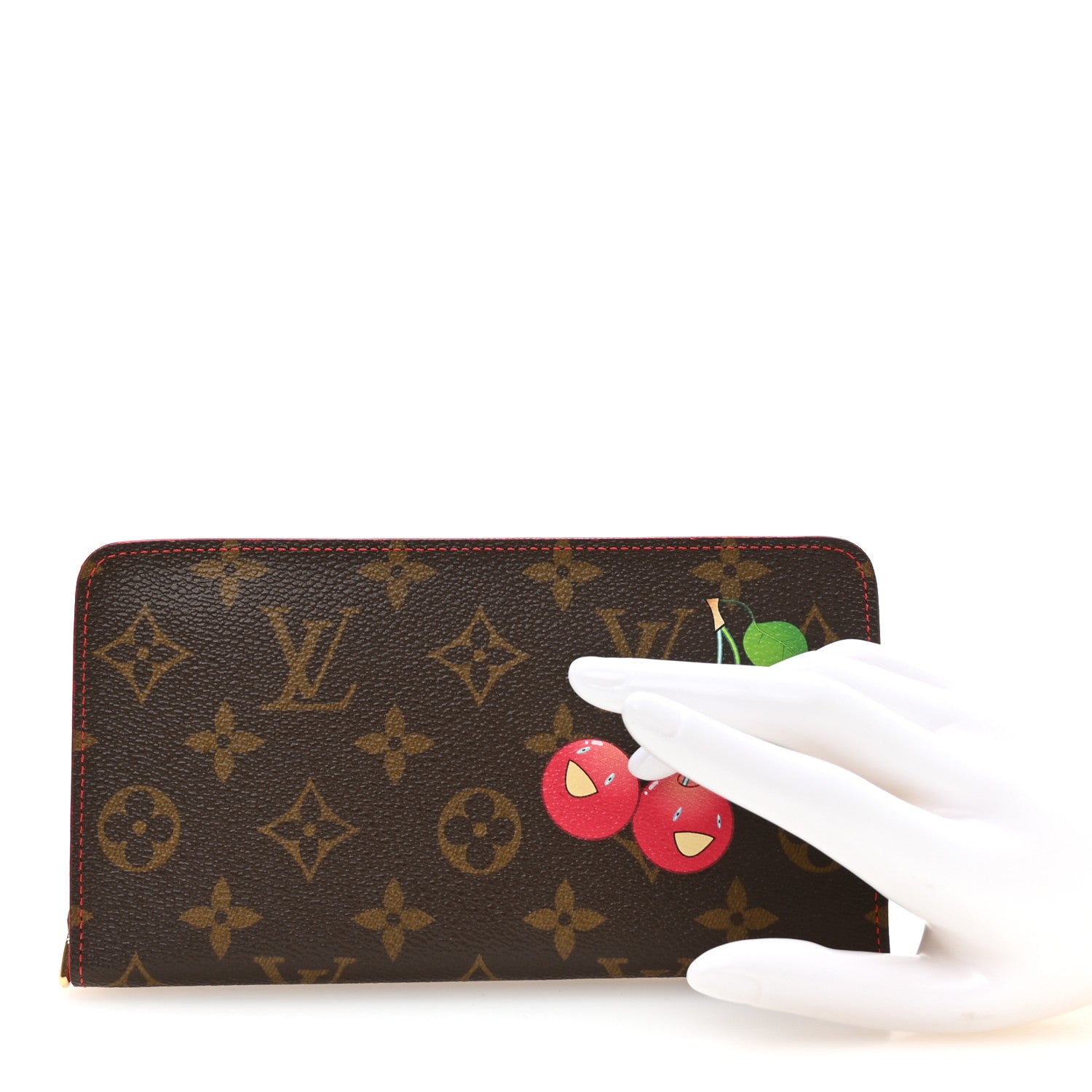 Louis Vuitton Monogram Cerises Zippy Wallet 2 of 8