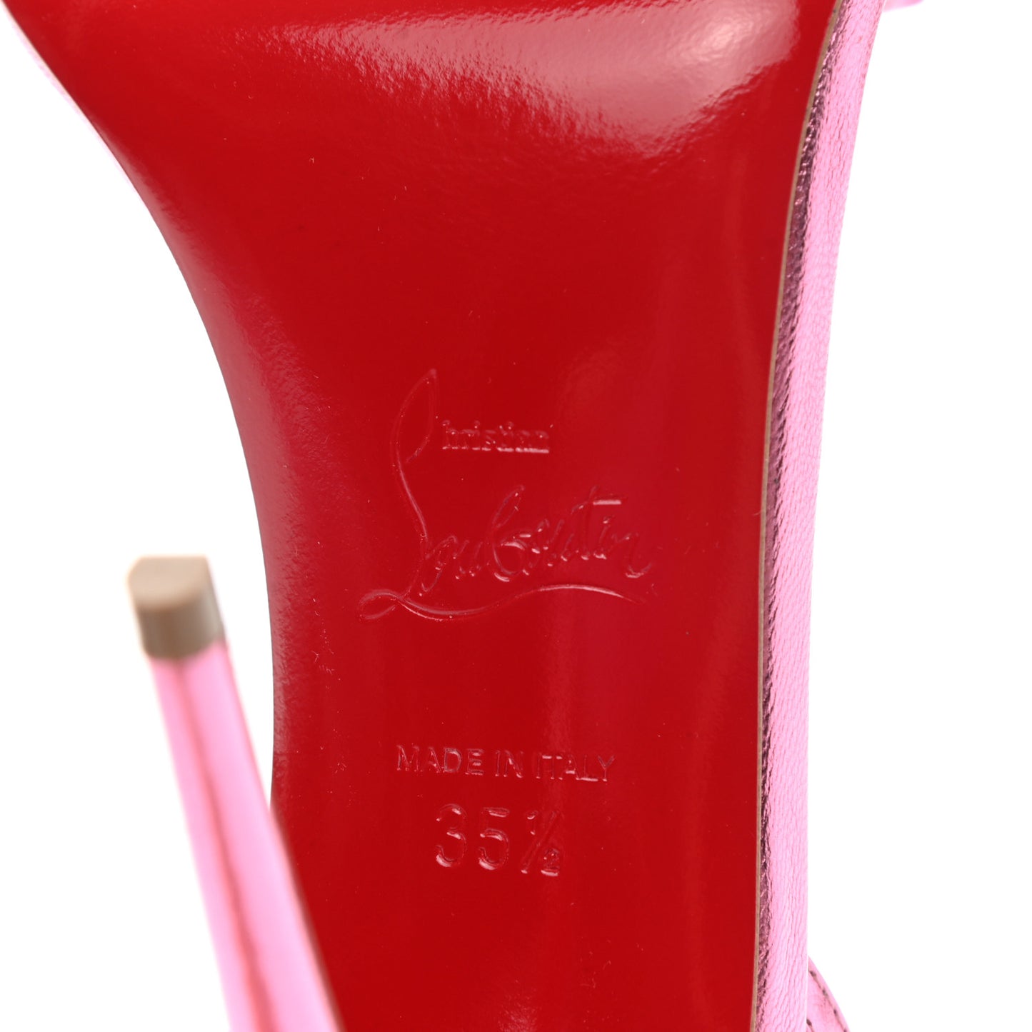 Metallic So Me 100 Sandals 35.5 Pink