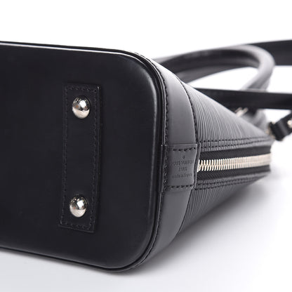 Louis Vuitton Epi Alma BB Black 8 of 12