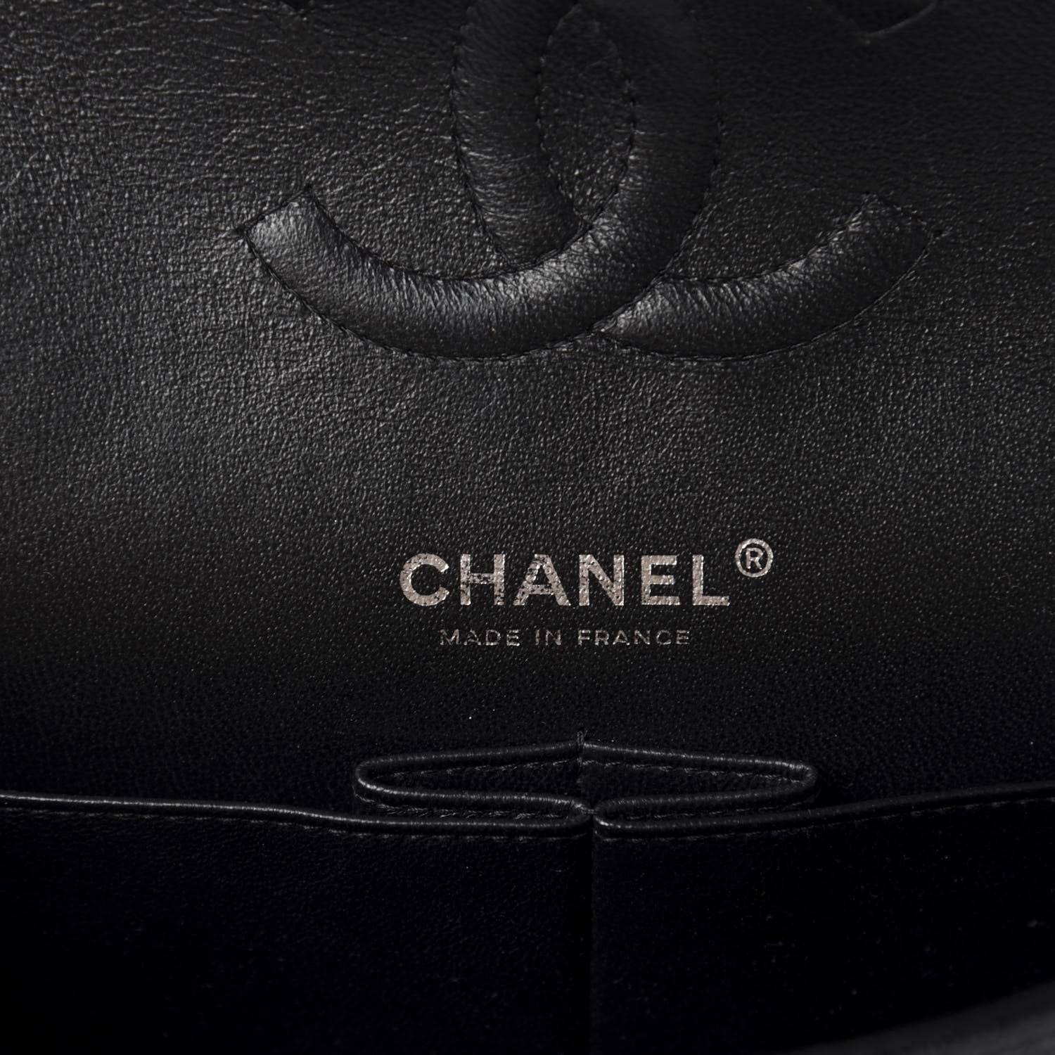 Chanel Caviar Quilted Medium Double Flap Black 8 of 11