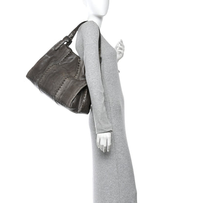 Bottega Veneta Karung Intrecciato Tote Grey 2 of 11