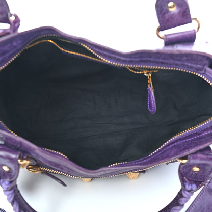 Balenciaga Agneau Giant 21 Gold Hardware City Raisin 4 of 10