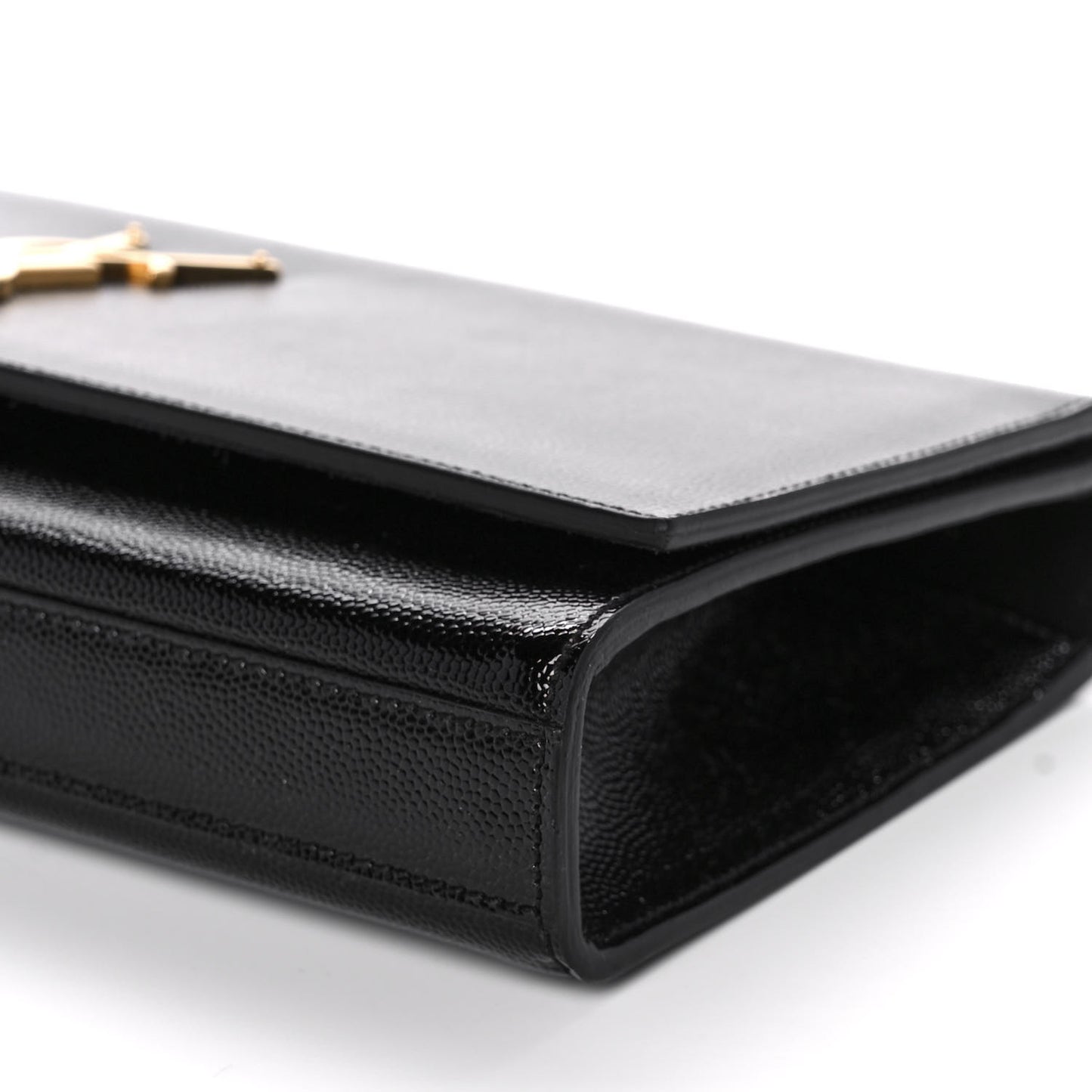 Grain De Poudre Monogram Cassandre Clutch Black