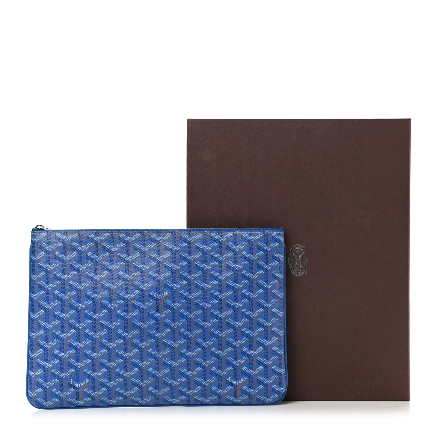 Goyardine Senat Pochette MM Sky Blue