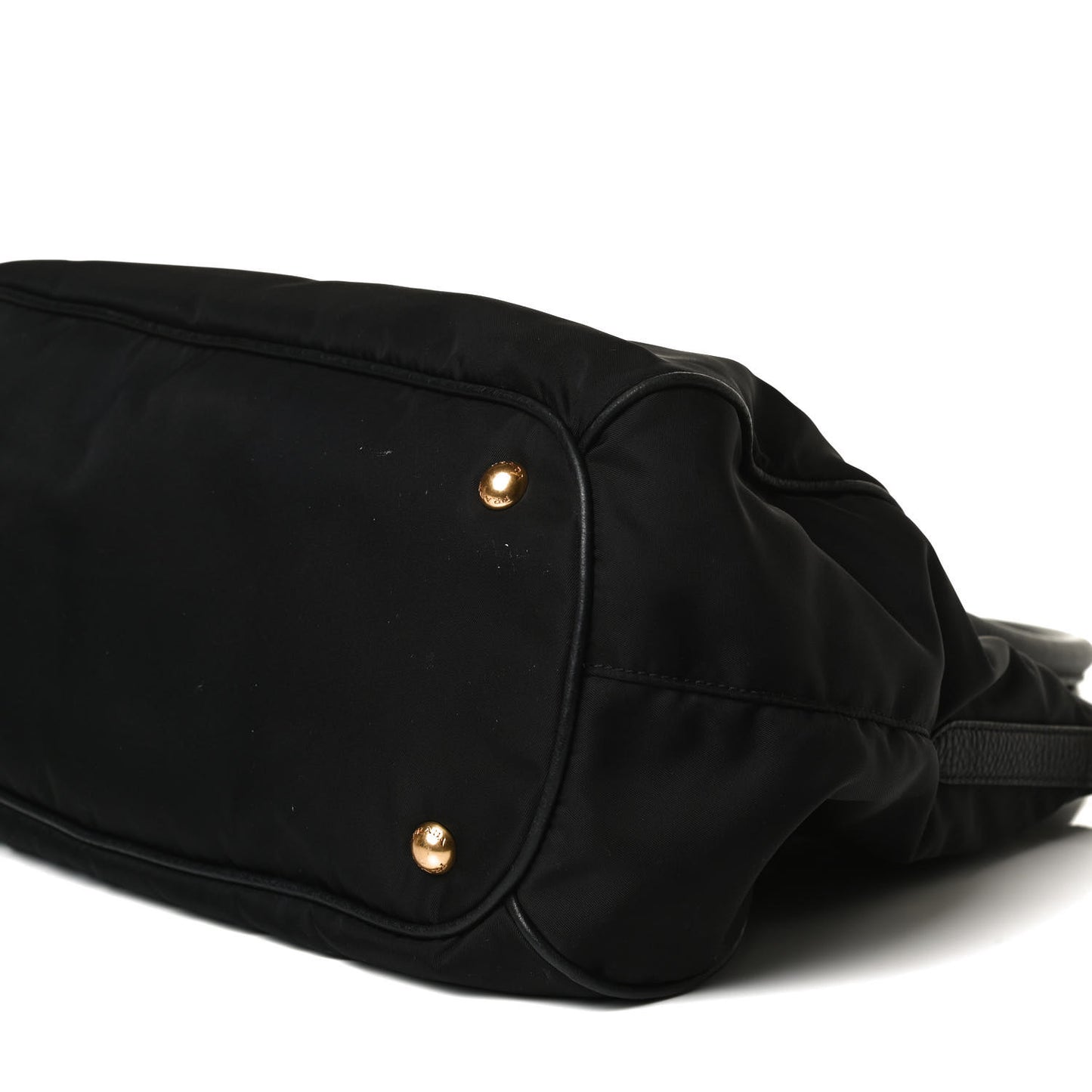Tessuto Nylon Cervo Shoulder Bag Black