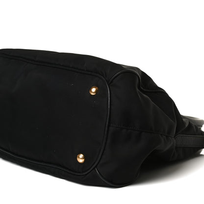 Prada Tessuto Nylon Cervo Shoulder Bag Black 9 of 18