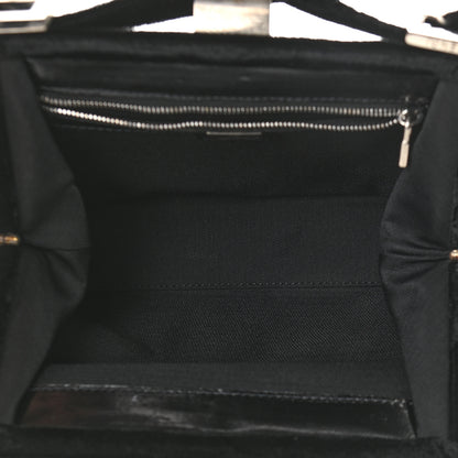 Fendi Velvet Shoulder Bag Black 5 of 8