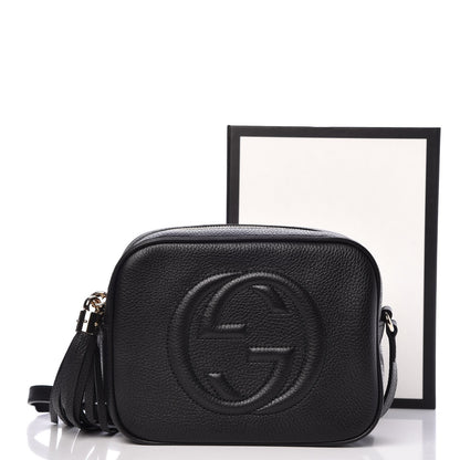 Gucci Pebbled Calfskin Small Soho Disco Bag Black 8 of 8