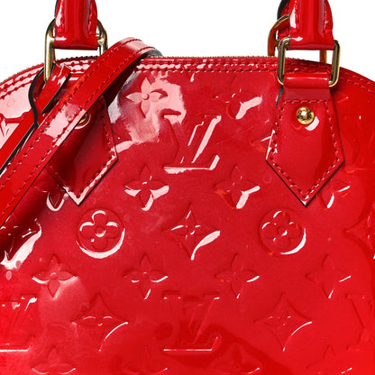 Louis Vuitton Vernis Alma BB Rose Indien 9 of 11