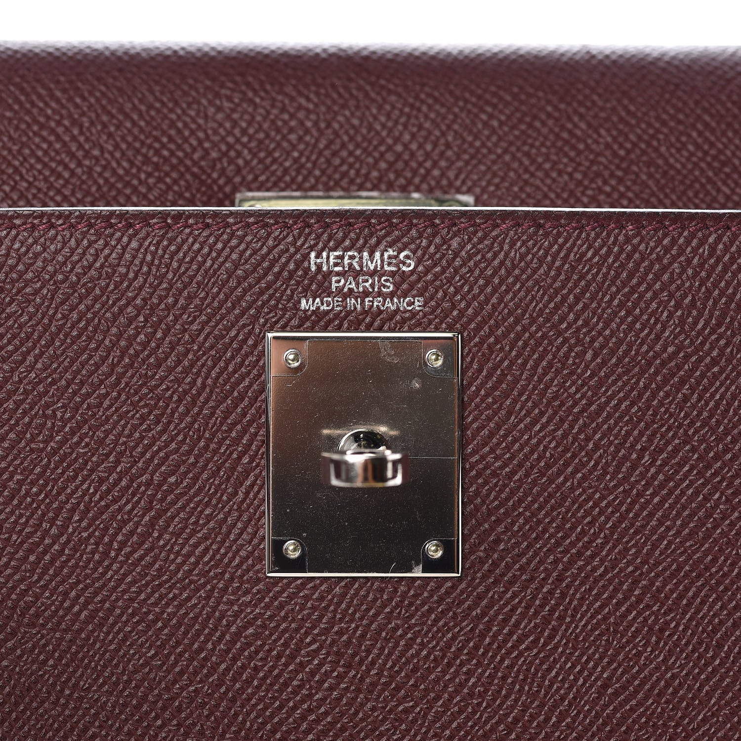 Hermes Epsom Kelly Sellier 32 Bordeaux 28 of 37