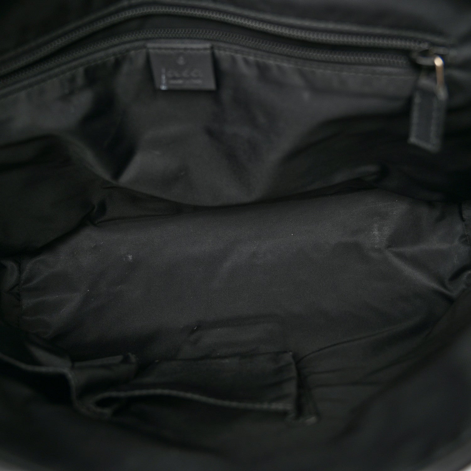 Gucci Rubber Guccissima Medium Messenger Bag Black 5 of 10