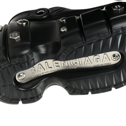 Balenciaga X CROCS Rubber Hardcroc Platform Sandals 36 Black 8 of 10