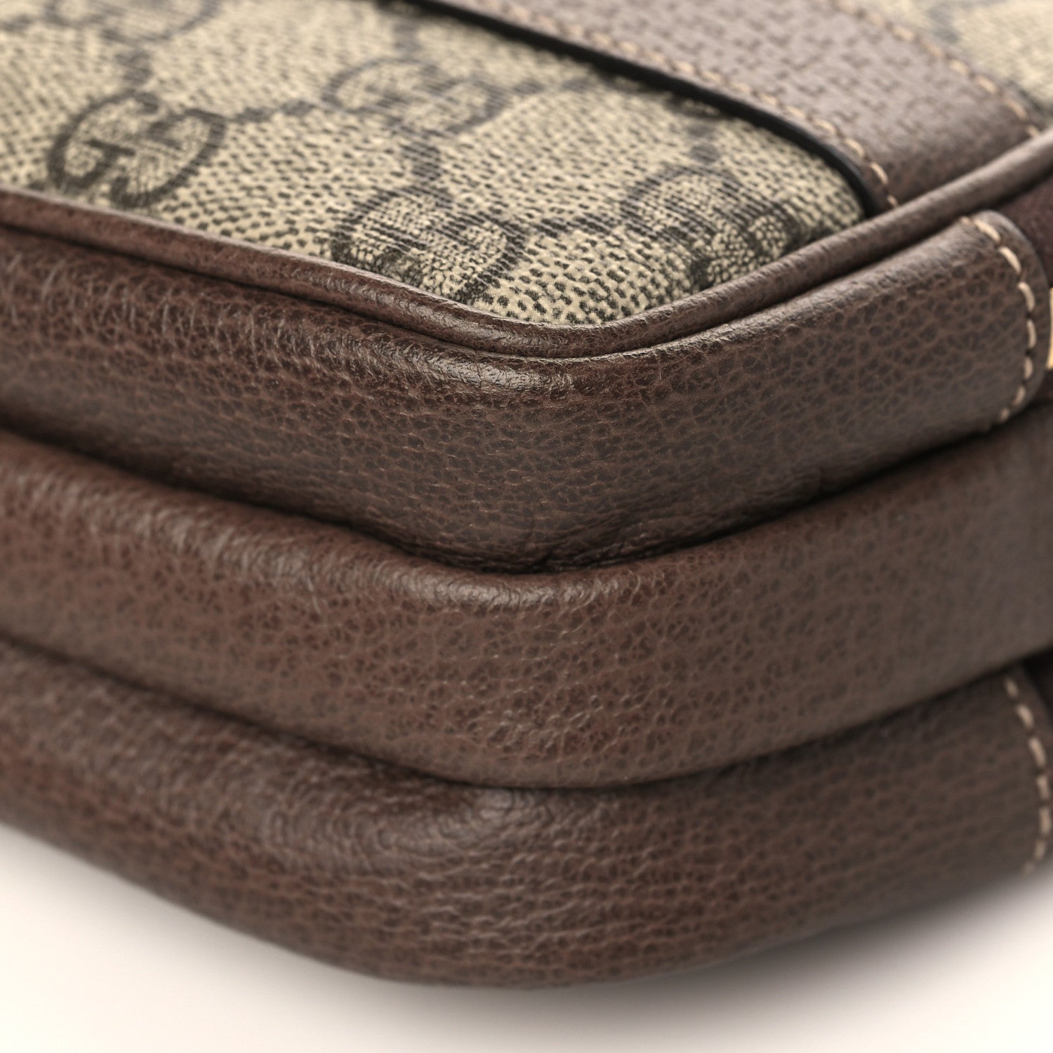 Gucci GG Supreme Monogram Web Mini Ophidia GG Bag Brown 9 of 9