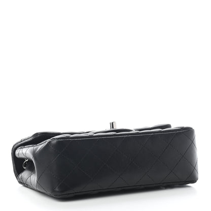 Chanel Lambskin Quilted Mini Rectangular Flap Black 3 of 8