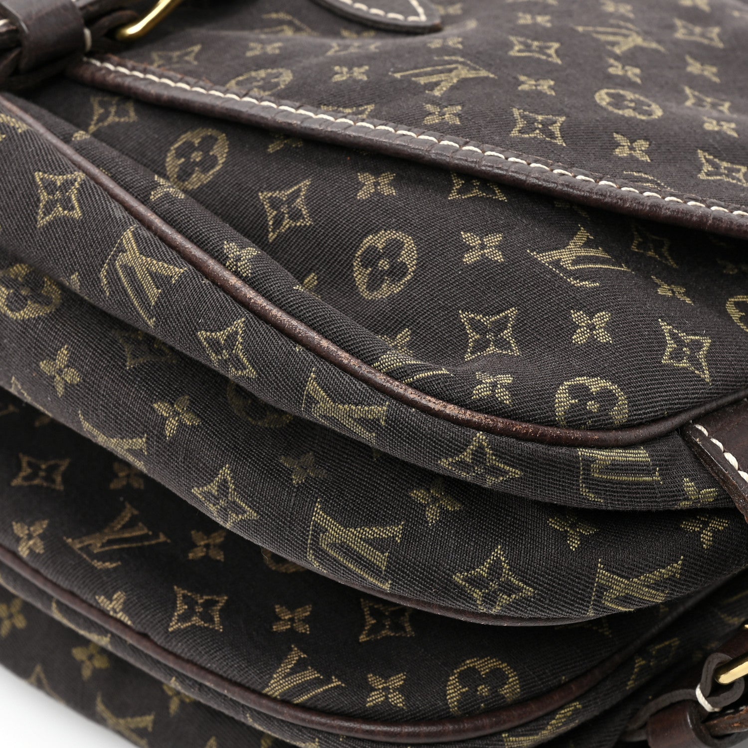 Louis Vuitton Monogram Idylle Saumur MM Fusain 13 of 13