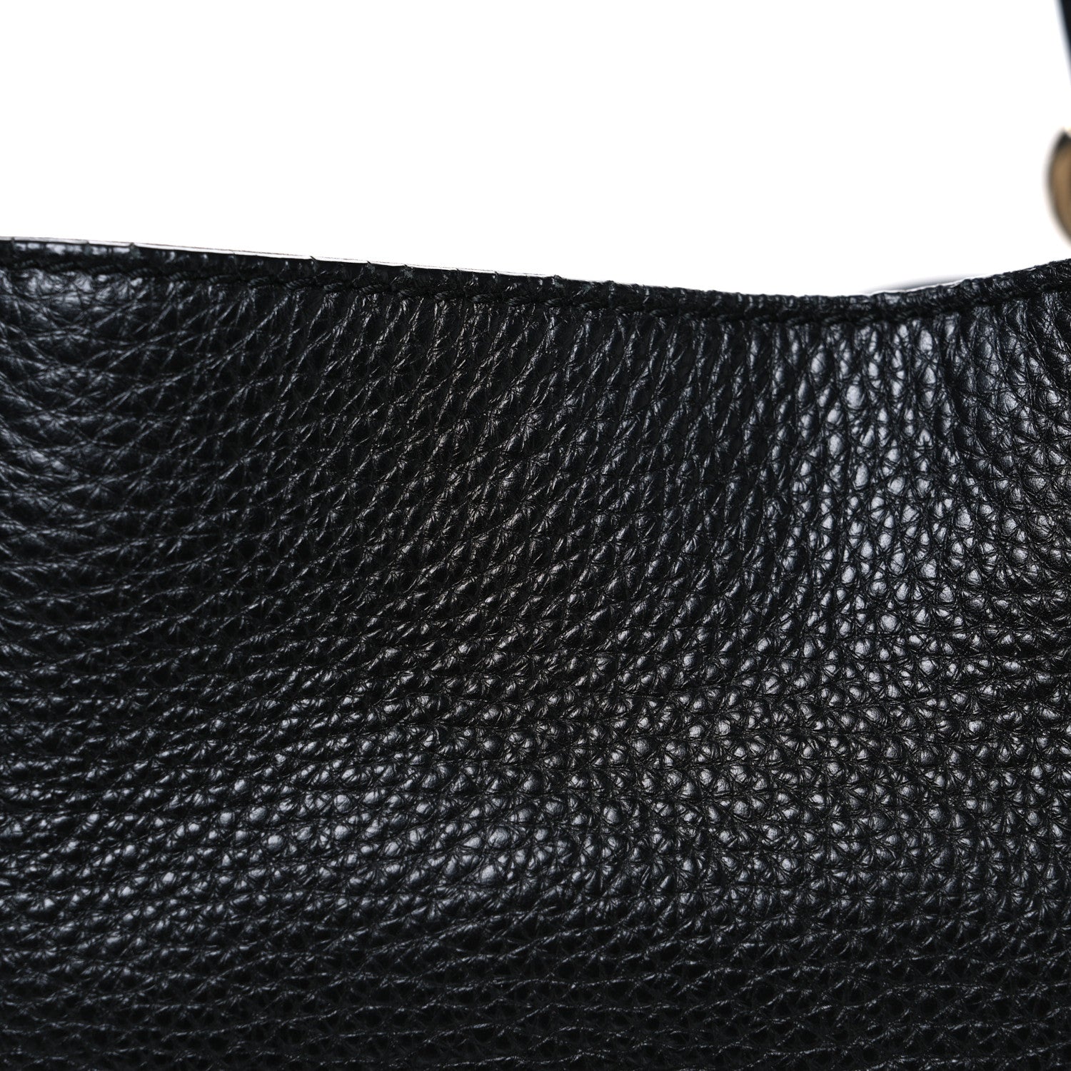 Gucci Pebbled Calfskin Medium Soho Shoulder Bag Black 8 of 10