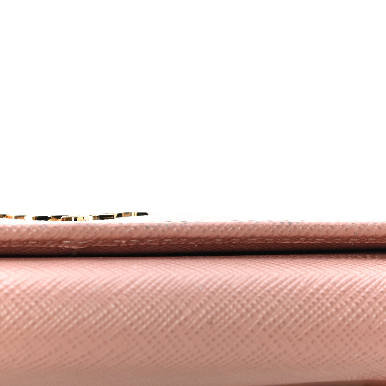 Prada Saffiano Metal Continental Flap Wallet Orchidea 14 of 18