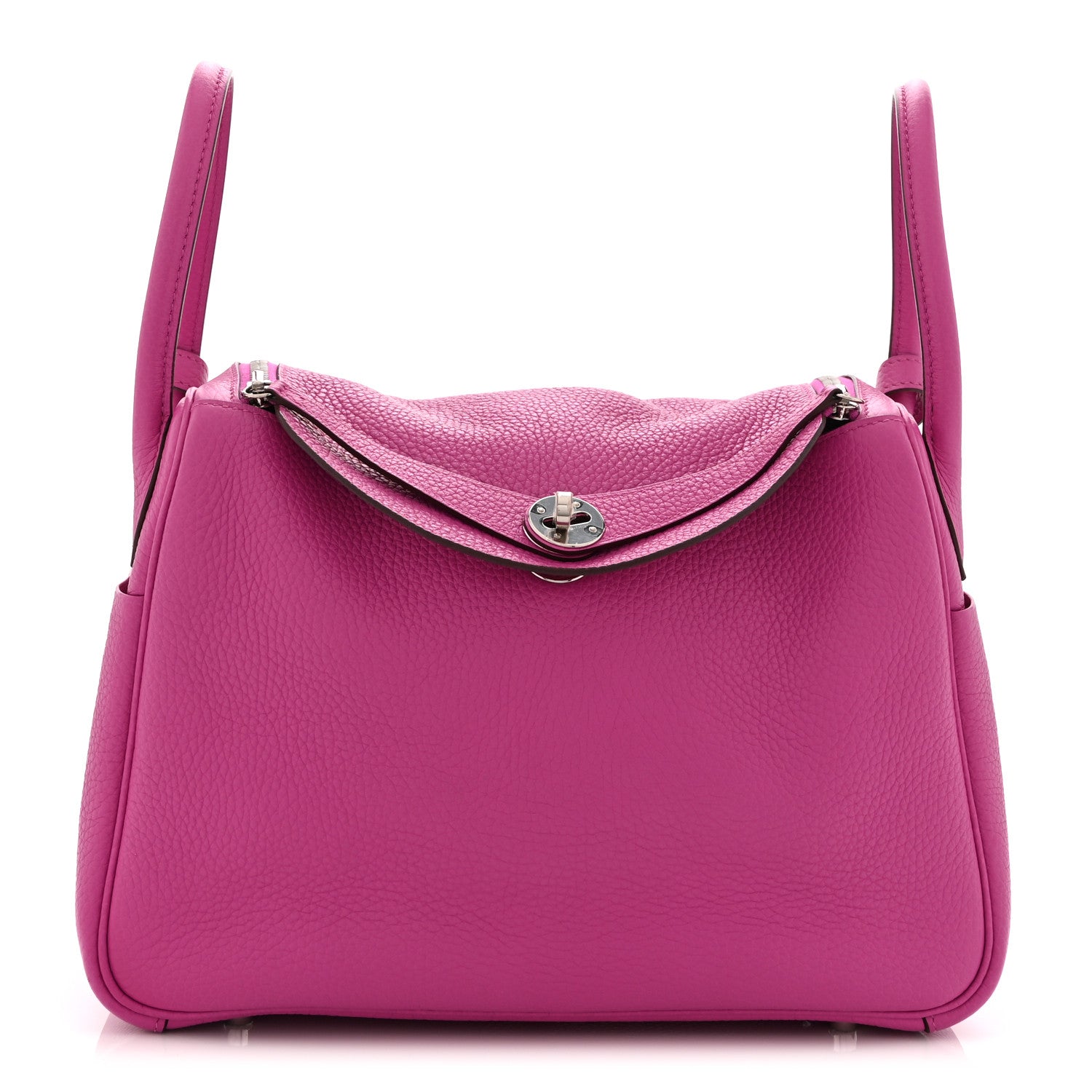 Hermes Taurillon Clemence Lindy 30 Magnolia 1 of 10