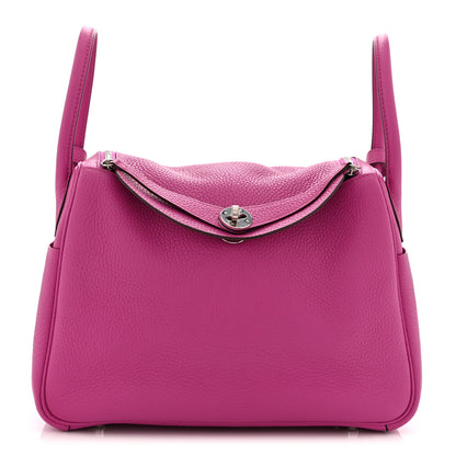 Hermes Taurillon Clemence Lindy 30 Magnolia 1 of 10