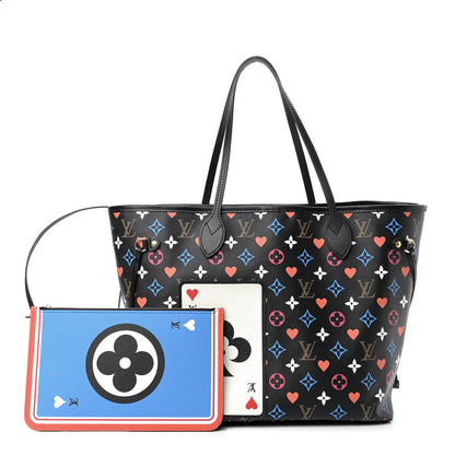 Louis Vuitton Game On Neverfull MM Black 1 of 9