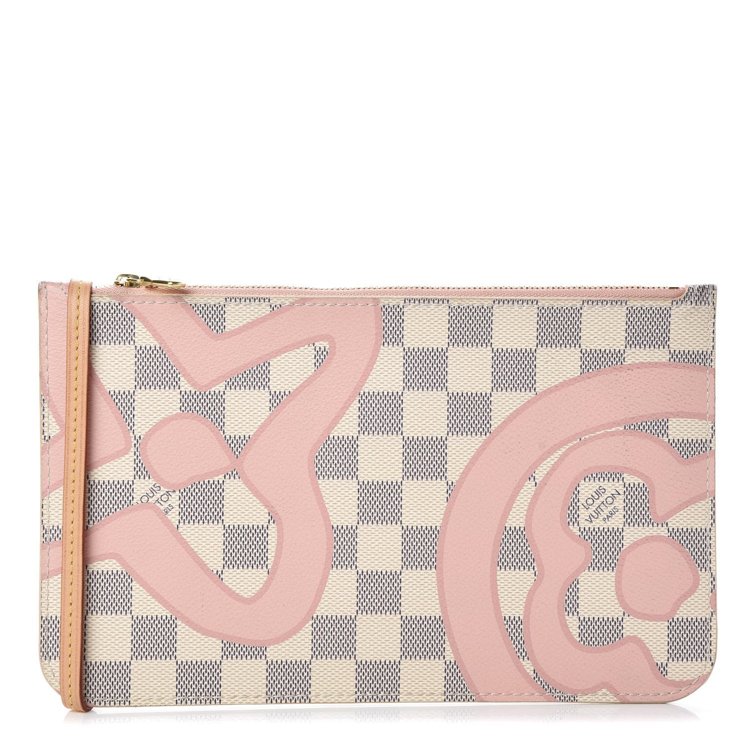 Louis Vuitton Damier Azur Tahitienne Neverfull MM GM Pochette 1 of 7