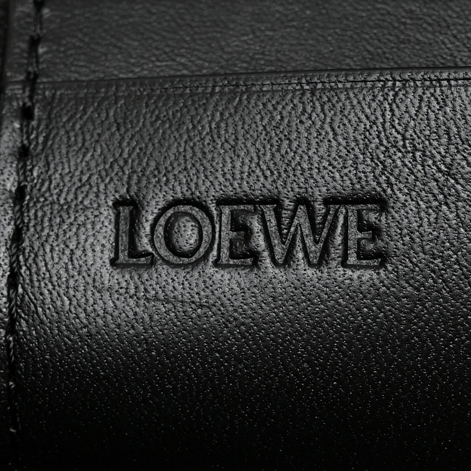 Loewe Shiny Nappa Calfskin Knot T Pouch Burgundy Emerald 7 of 8