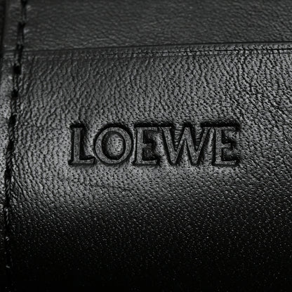 Loewe Shiny Nappa Calfskin Knot T Pouch Burgundy Emerald 7 of 8