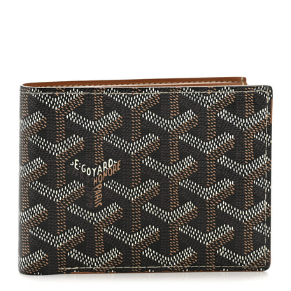 Goyard Goyardine Bi-Fold Victoire PM Wallet Black Gold 1 of 10
