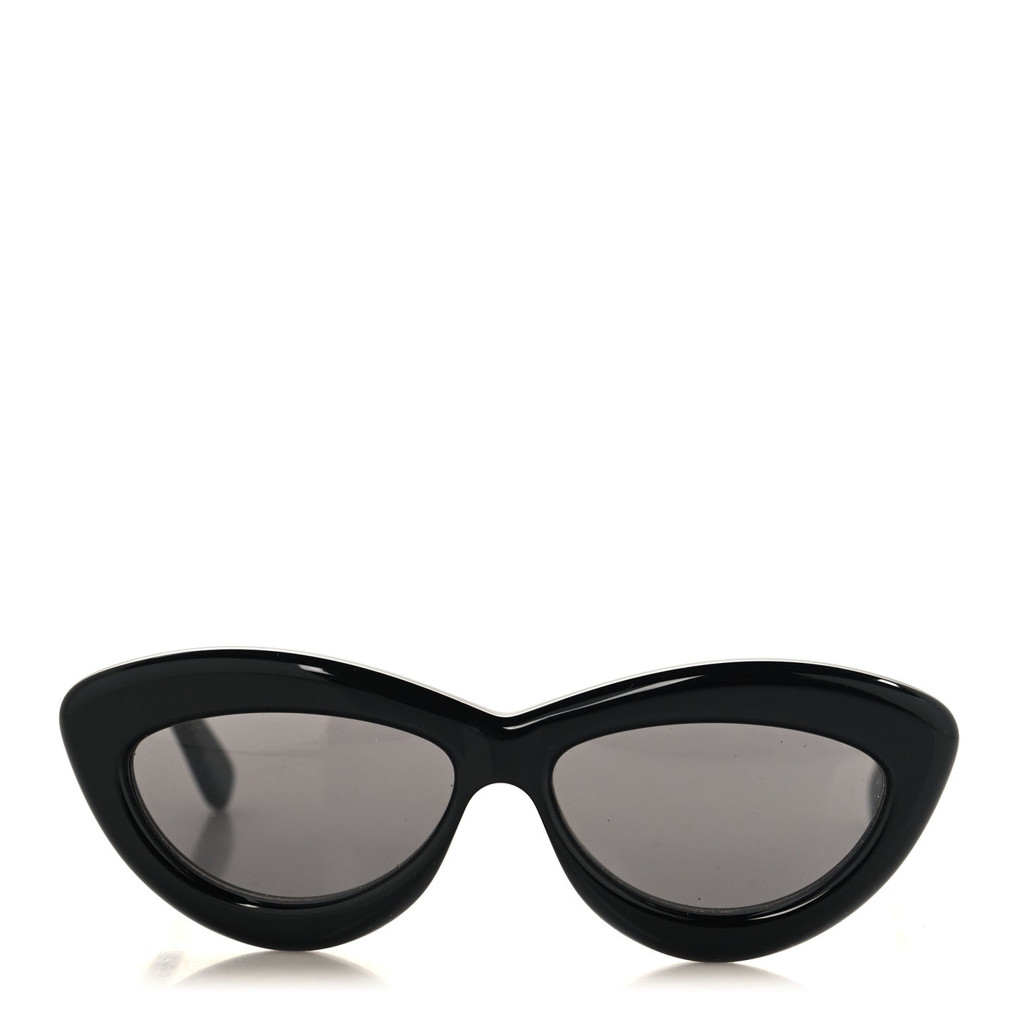 Acetate Cat Eye Sunglasses LW40096I Black
