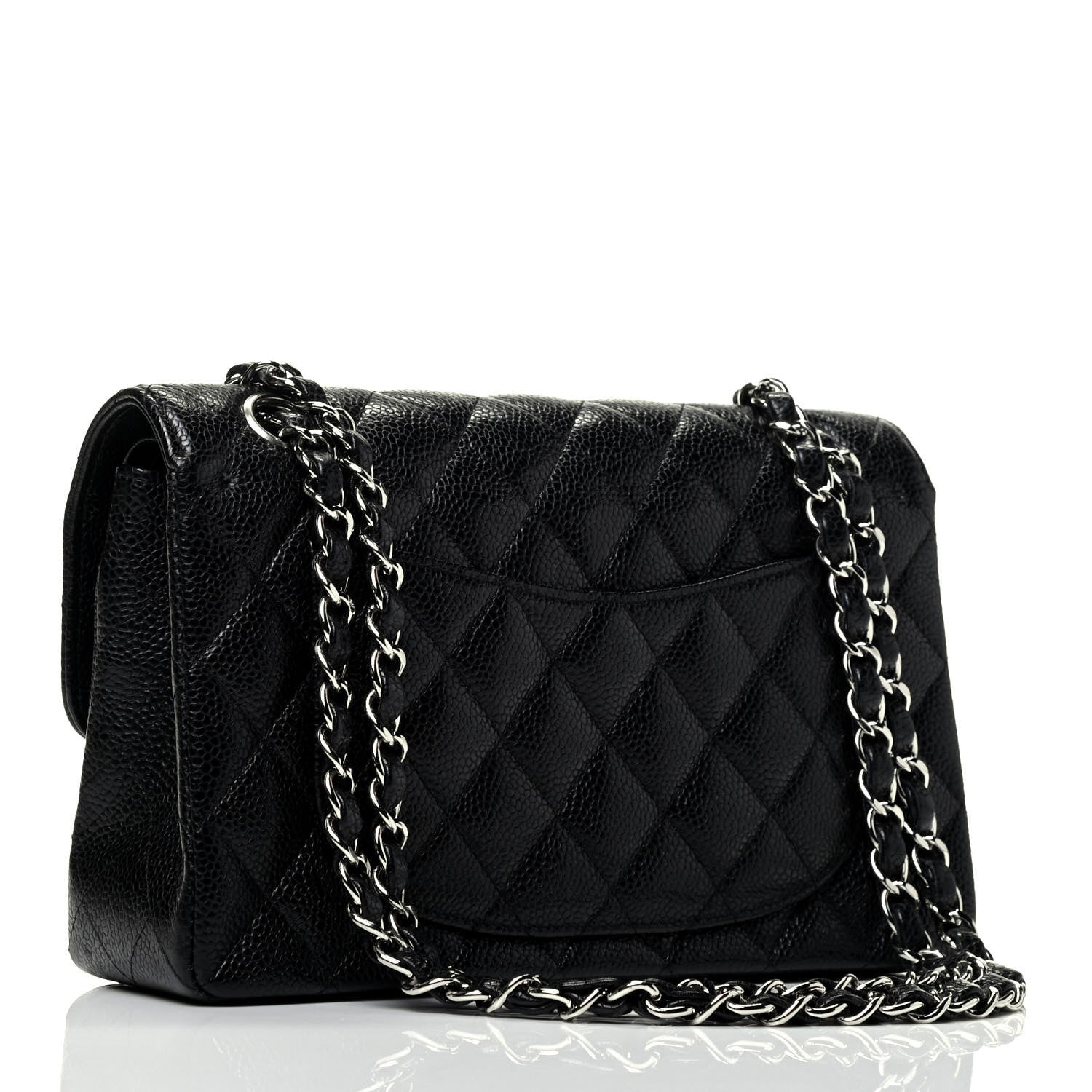 Chanel Caviar Quilted Small Double Flap Black 3 of 12