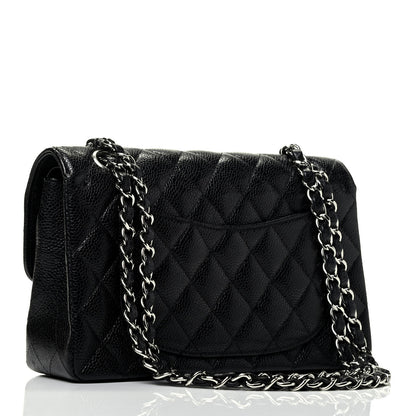 Chanel Caviar Quilted Small Double Flap Black 3 of 12