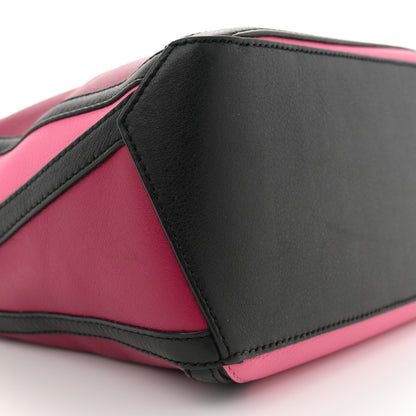 Loewe Calfskin Small Graphic Puzzle Bag Raspberry Wild Rose 9 of 10