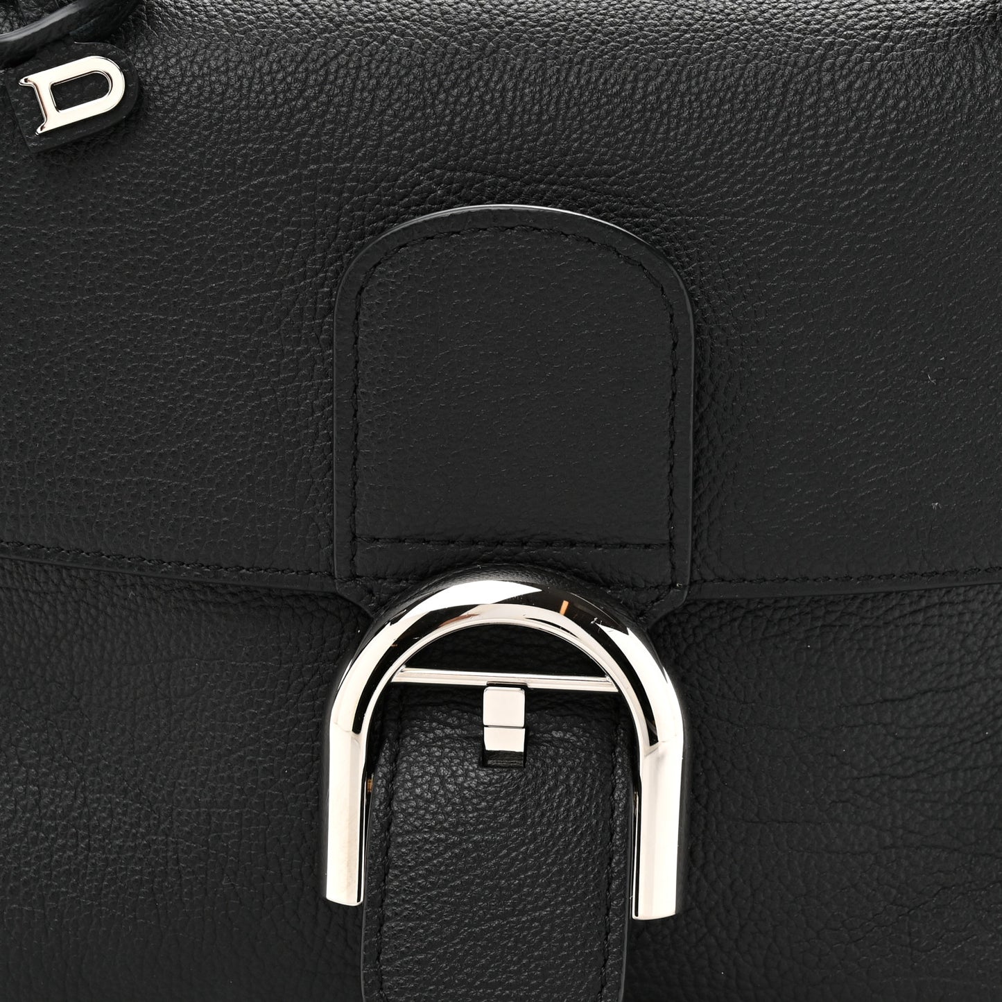 Allure Calfskin Small Tempo Brillant Black