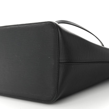 Louis Vuitton Epi Neverfull MM Black 10 of 12