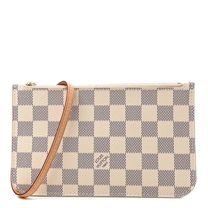 Louis Vuitton Damier Azur Neverfull PM Pochette 1 of 4
