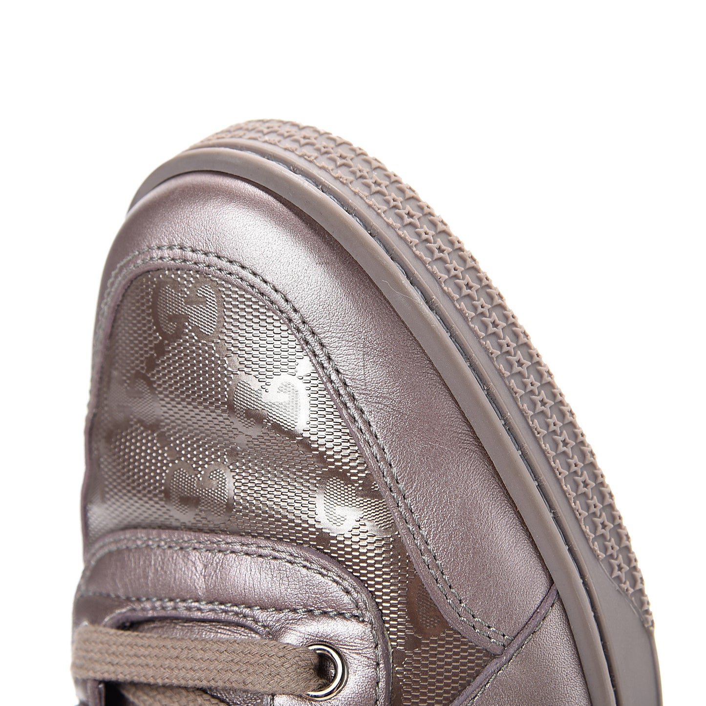 Imprime Monogram Coda High Top Sneakers 38.5 Mauve