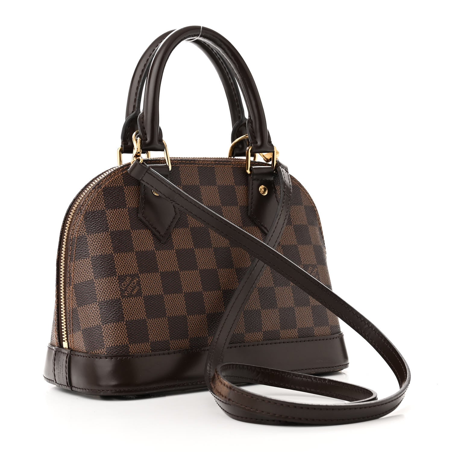 Louis Vuitton Damier Ebene Alma BB 2 of 10