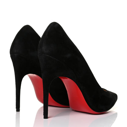 Christian Louboutin Veau Velours Alminette 100 Pumps 37 Black 3 of 6