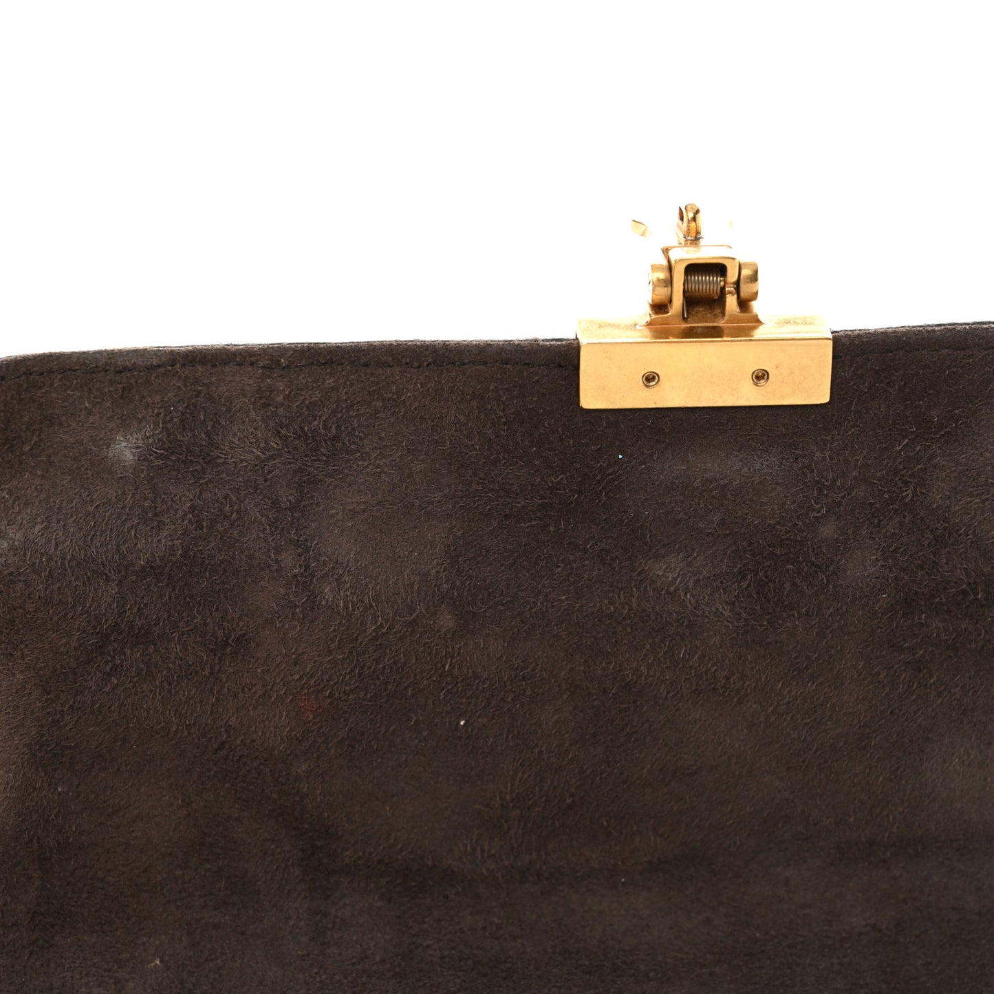 Lambskin Cannage Studded Large Dioraddict Flap Bag Brown